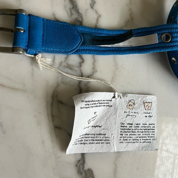Free People Blue Belt - Picture 5 of 7